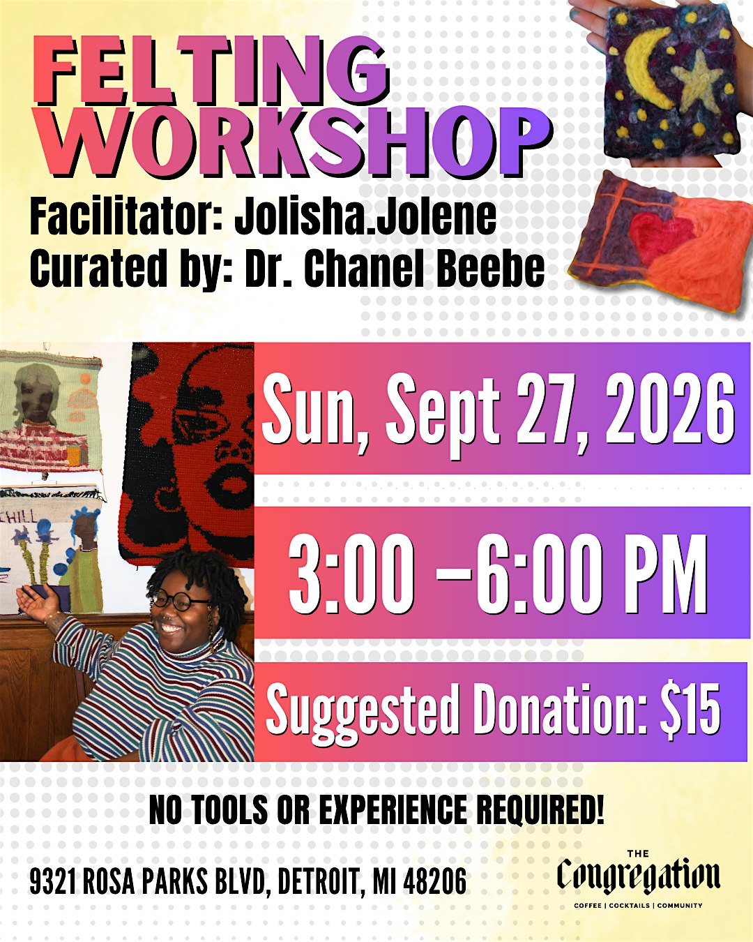 September Felting Workshop by Jolisha.Jolene By