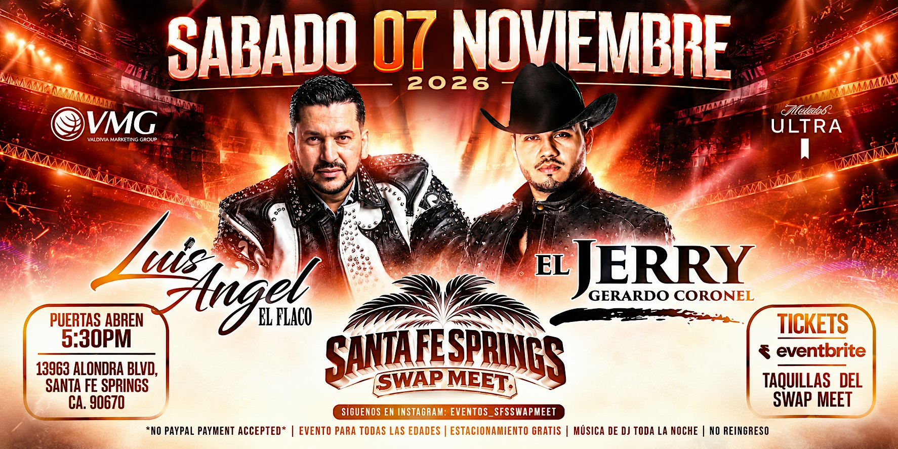 Luis Angel, El Jerry Coronel y Mas