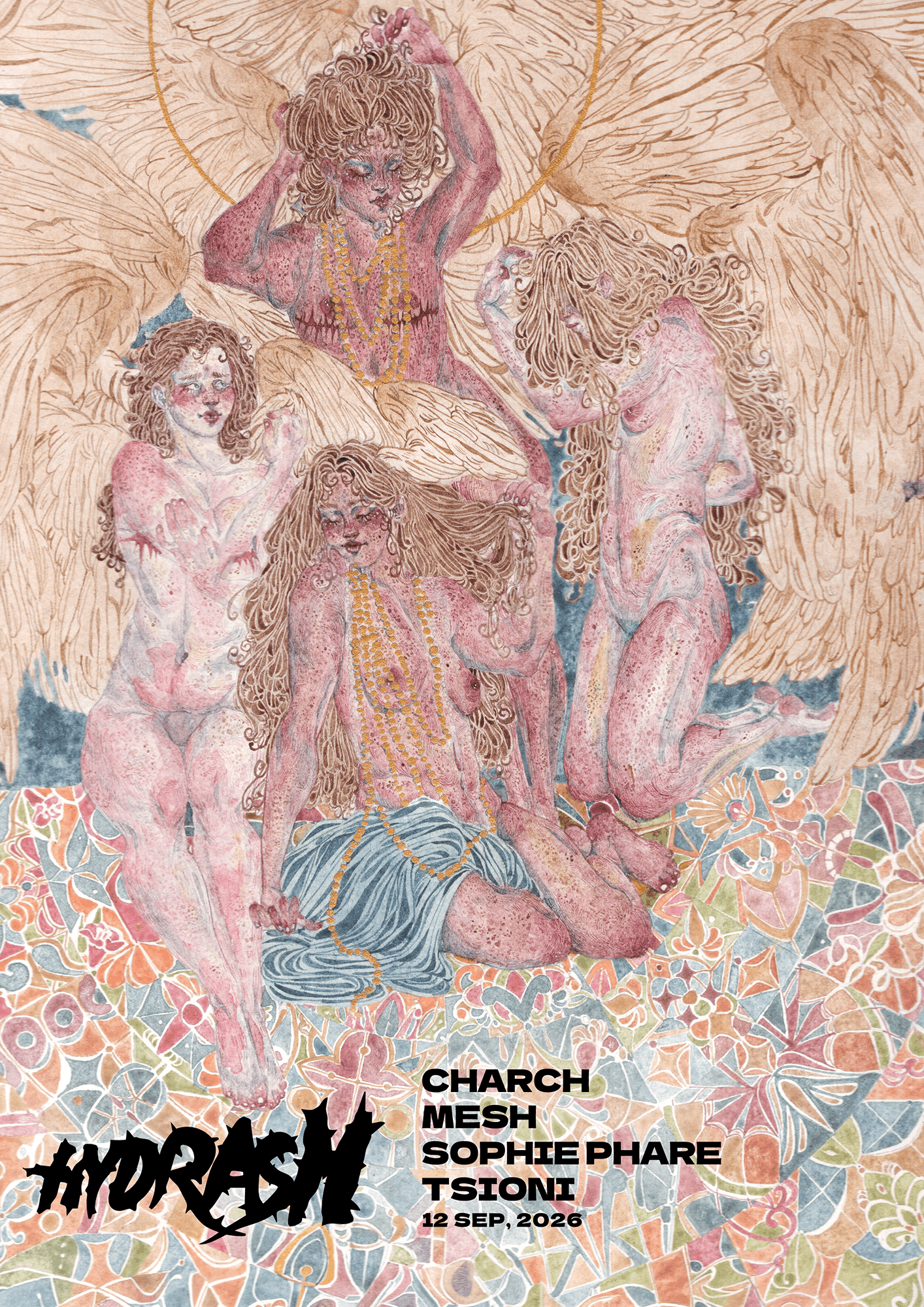 Hydrash: Charch, Mesh, Sophie Phare, Tsioni