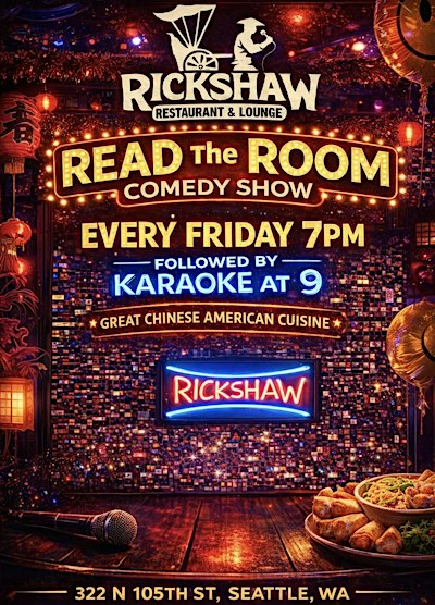 The Rickshaw Read the Room Comedy Show