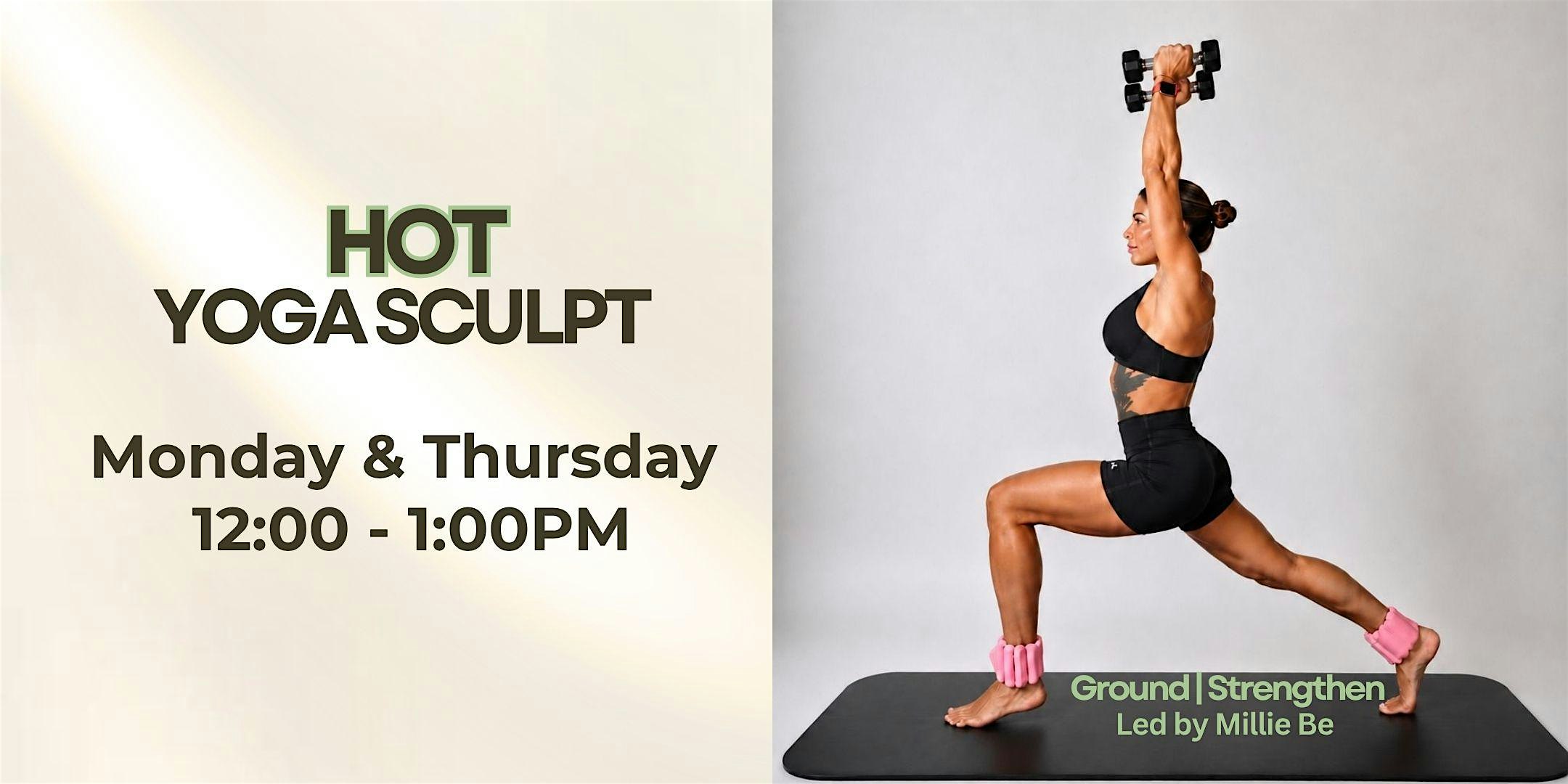Hot! Yoga Sculpt in Miami Beach | Mondays & Thursdays,  12-1pm
