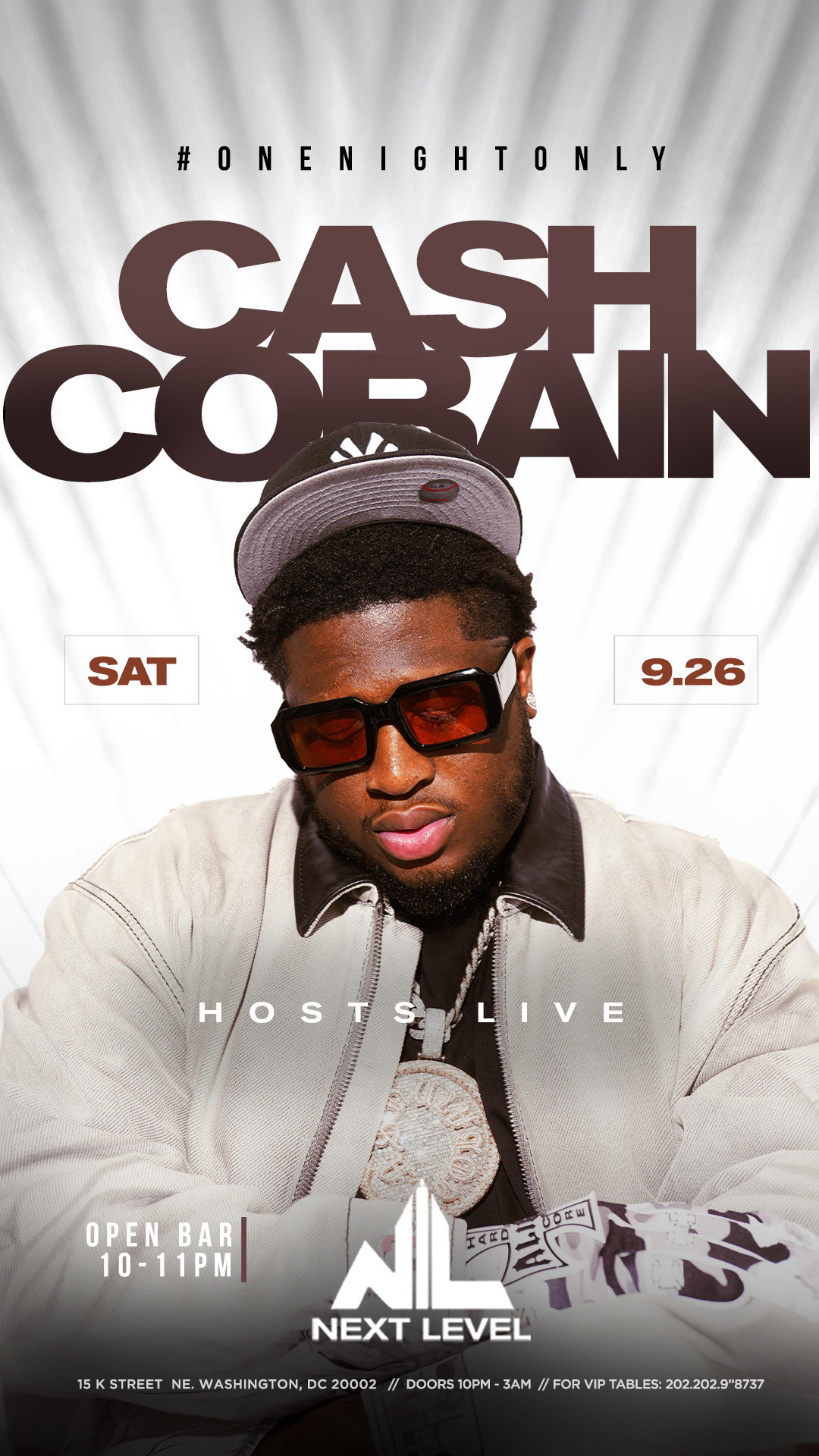 Cash Cobain Takes Over DC for One Night Only