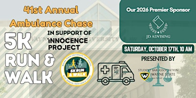 Wayne Law's 41st Annual Ambulance Chase 5K