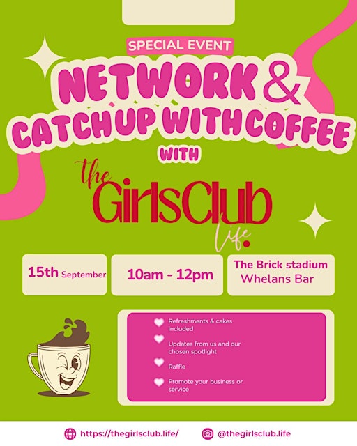 Networking&Catch up with coffee with the girls club☕️