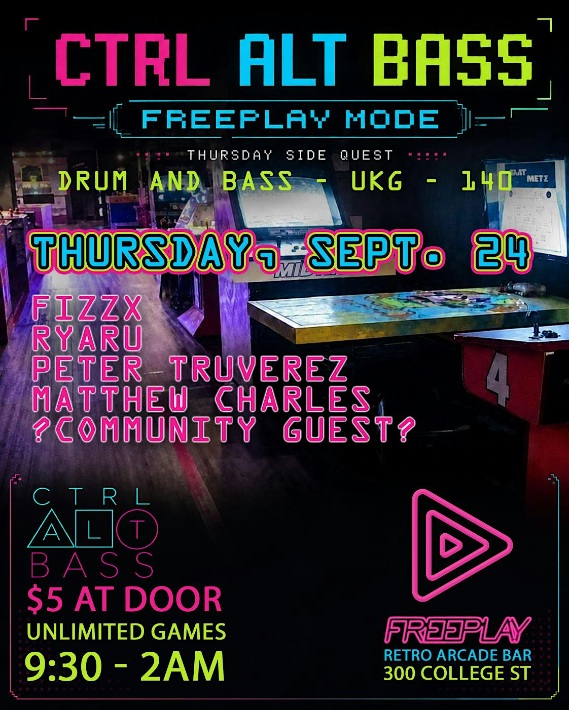 CTRL ALT BASS: FREEPLAY MODE — Thursday Side Quest