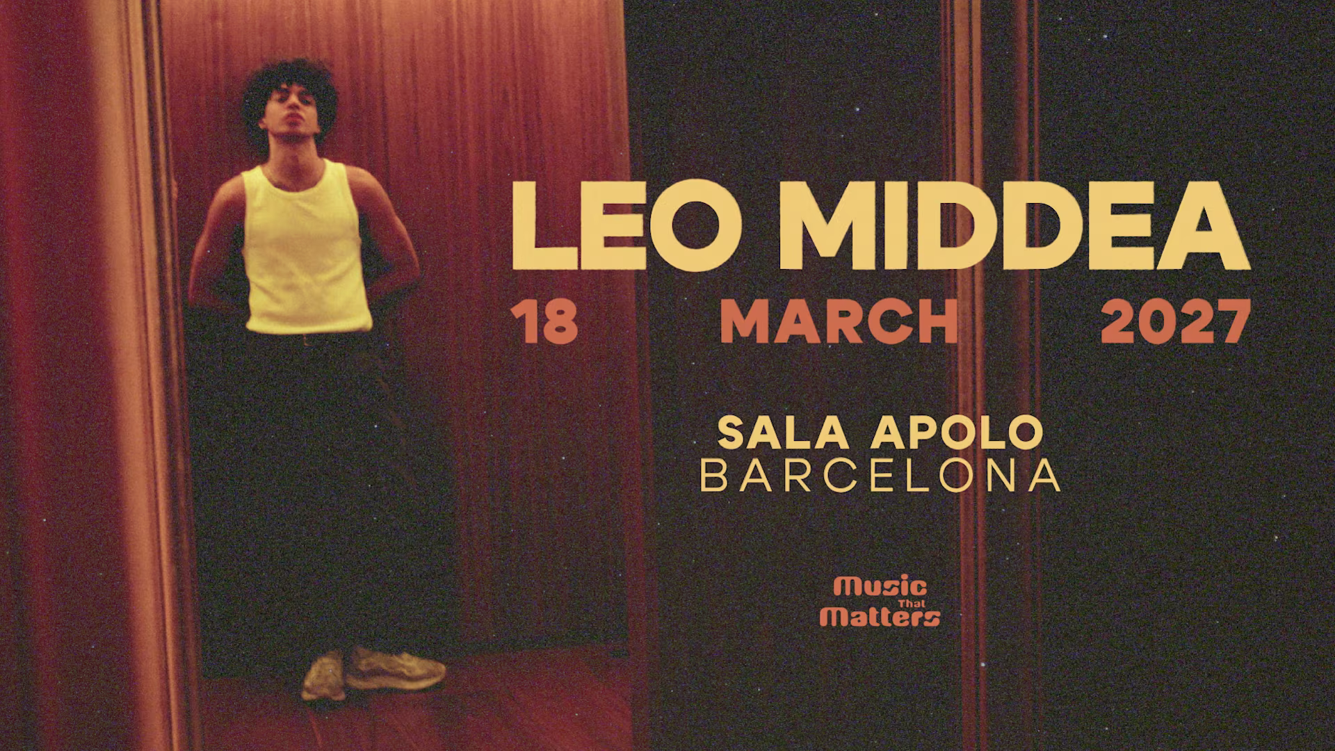 Leo Middea - Sala Apolo, Barcelona