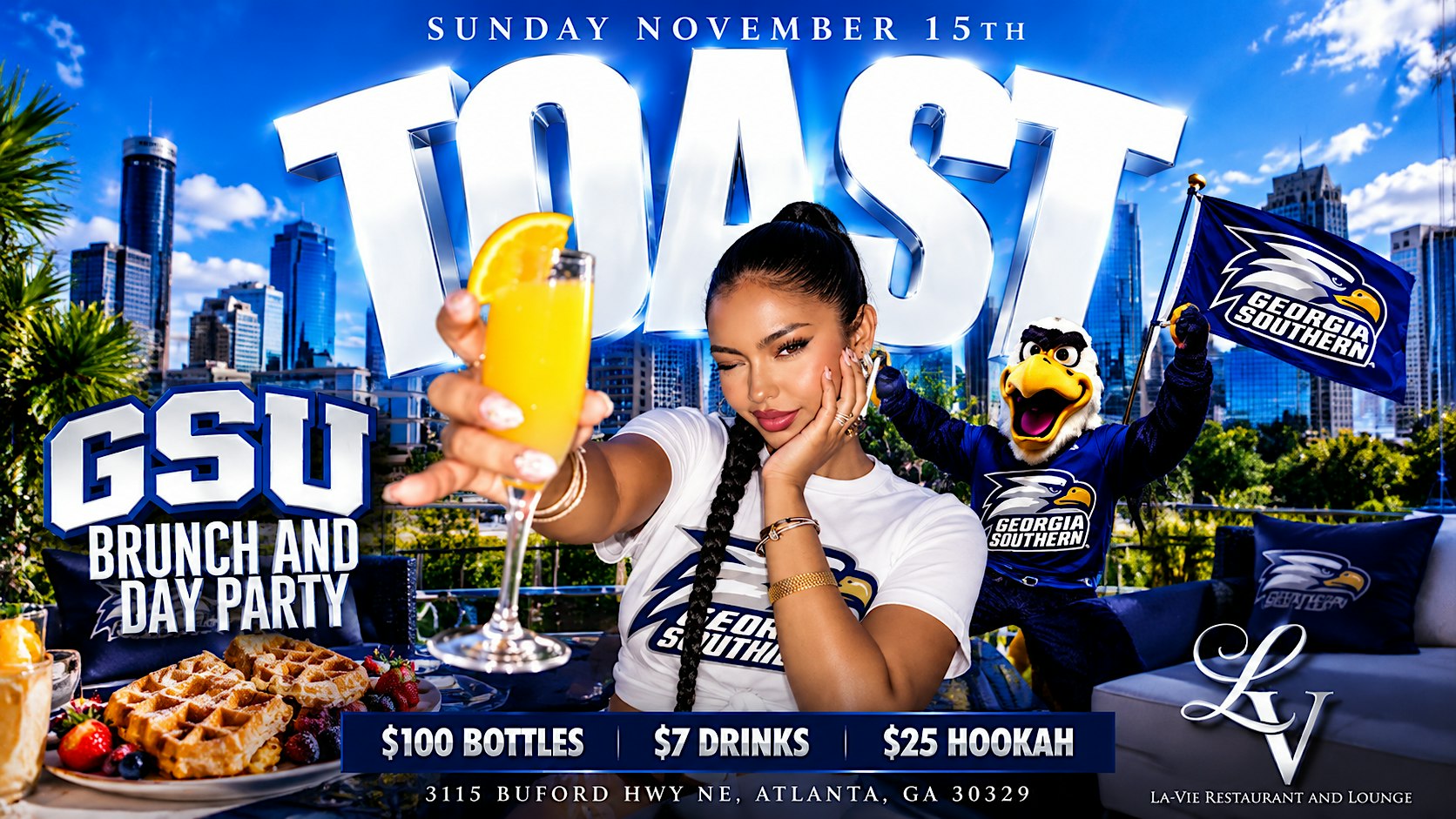 Toast GSU brunch Day Party