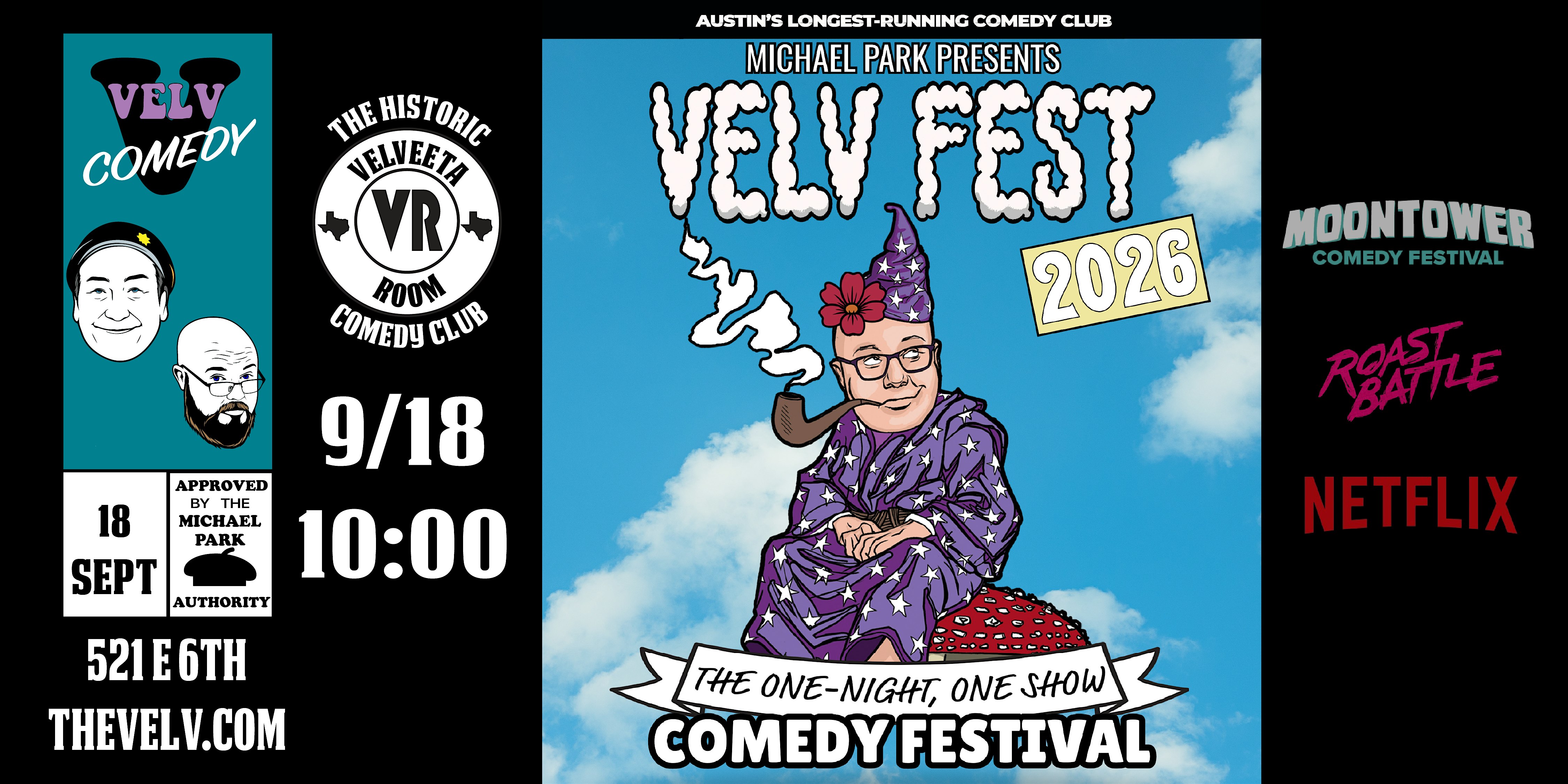 Velv Fest 2026 - Live Comedy