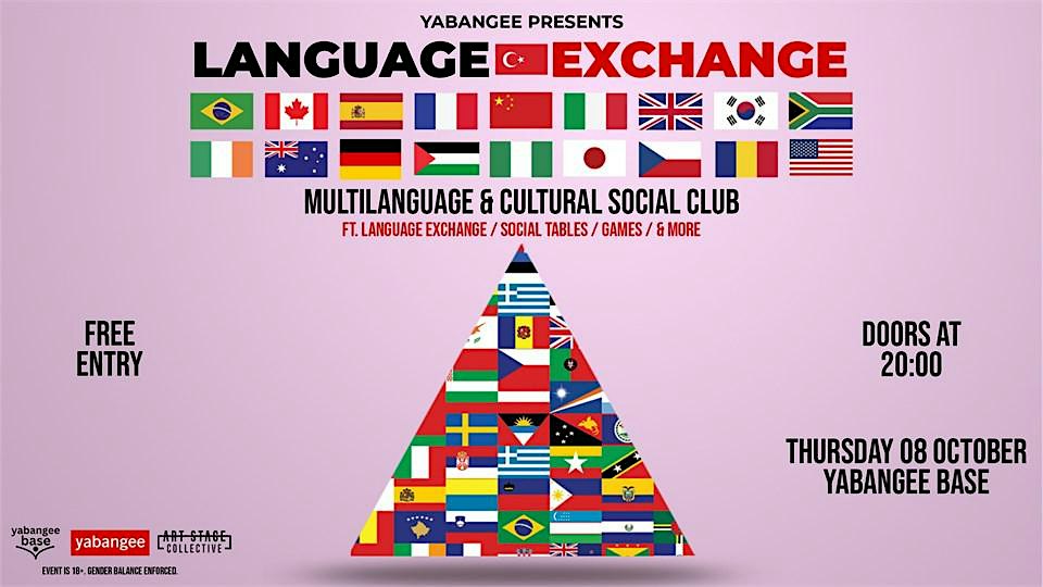 Language Exchange: Multilanguage & Cultural Social Club