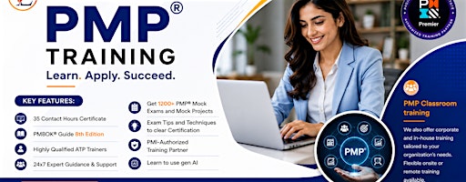 4 Day Project Management Professional In-Person Training In Austin, TX