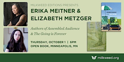 Erika Meitner and Elizabeth Metzger at Open Book