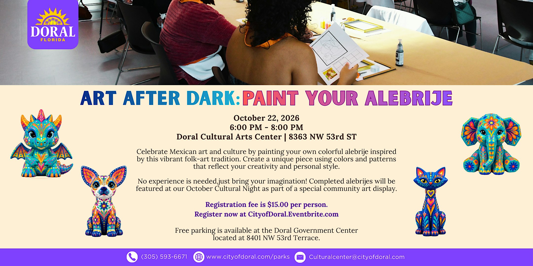 Art After Dark: Paint Your Alebrije