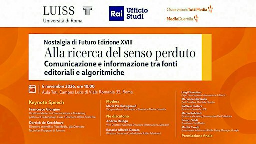 Nostalgia di Futuro 2026
