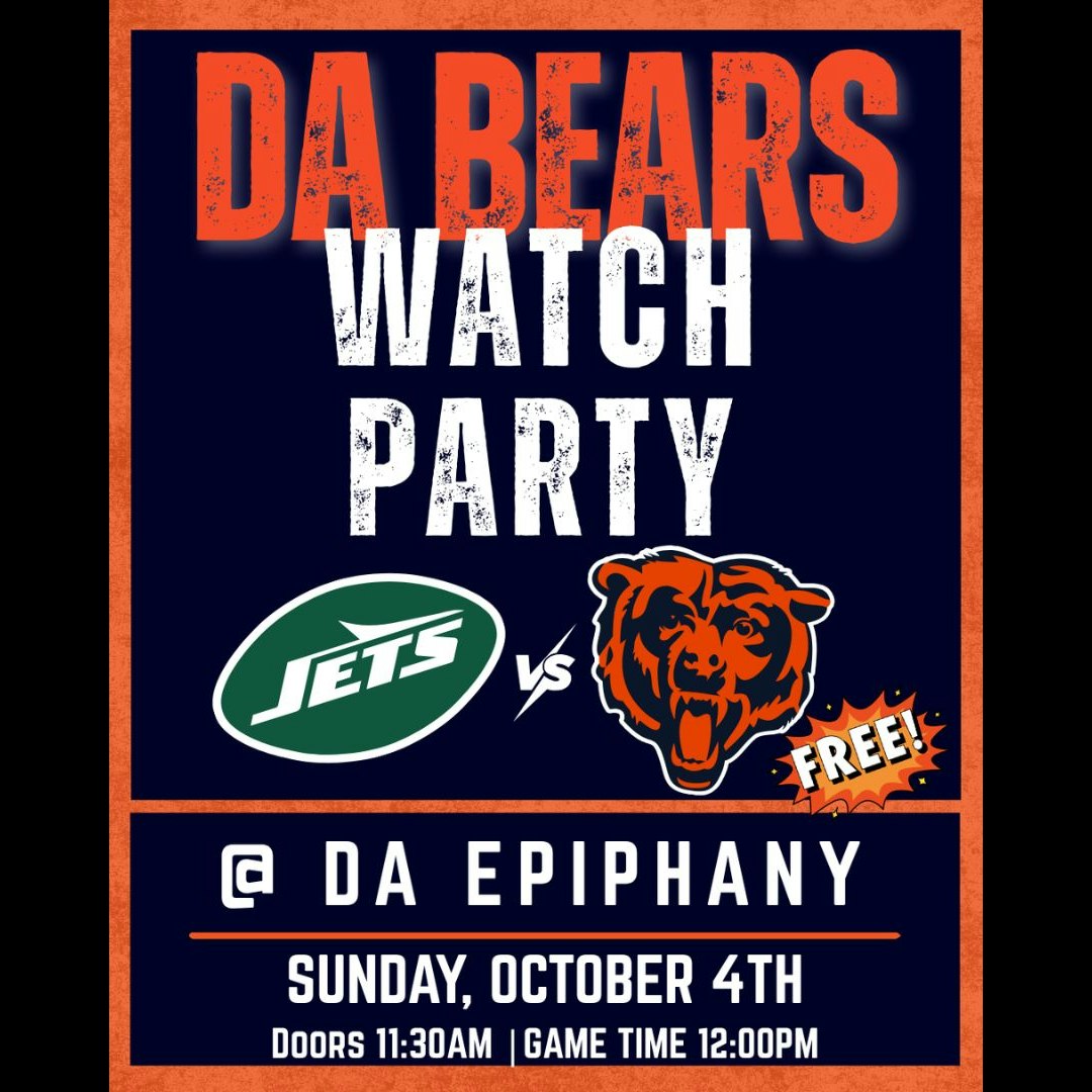 DA BEARS WATCH PARTY