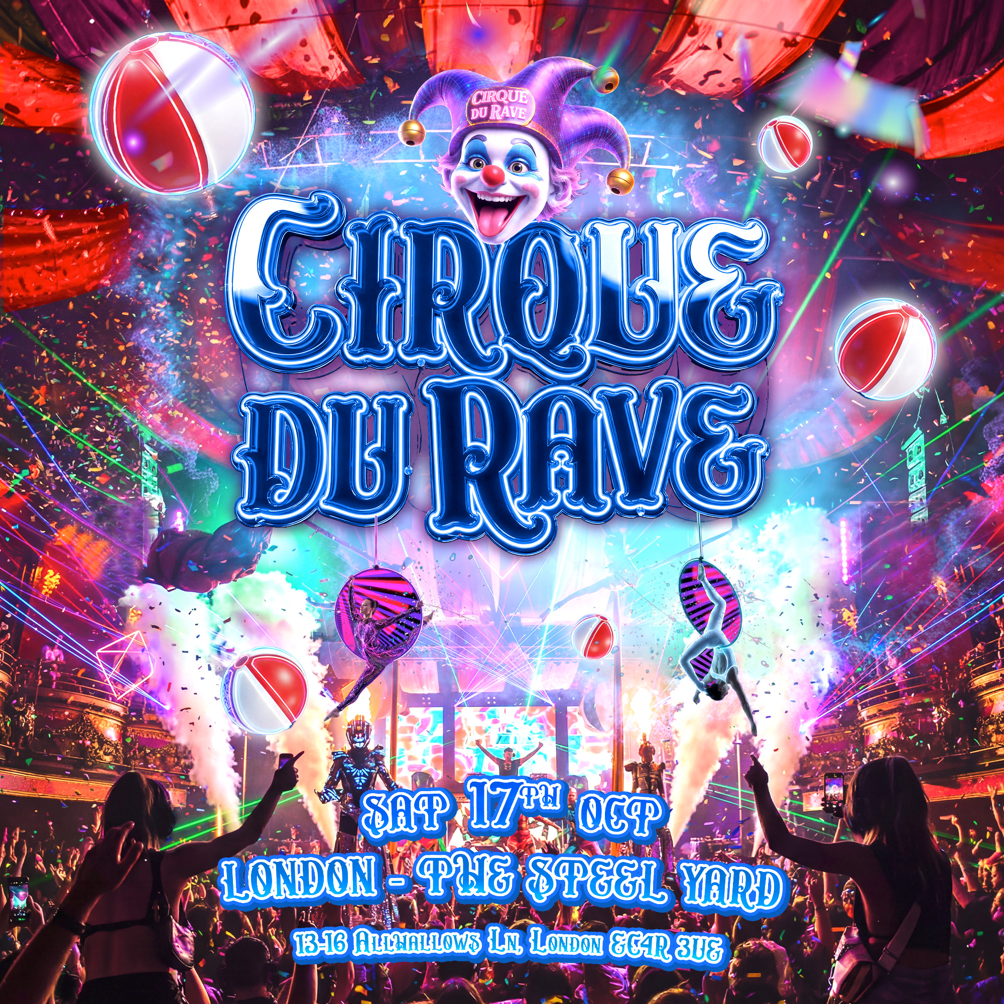 Cirque Du Rave Is Coming To London