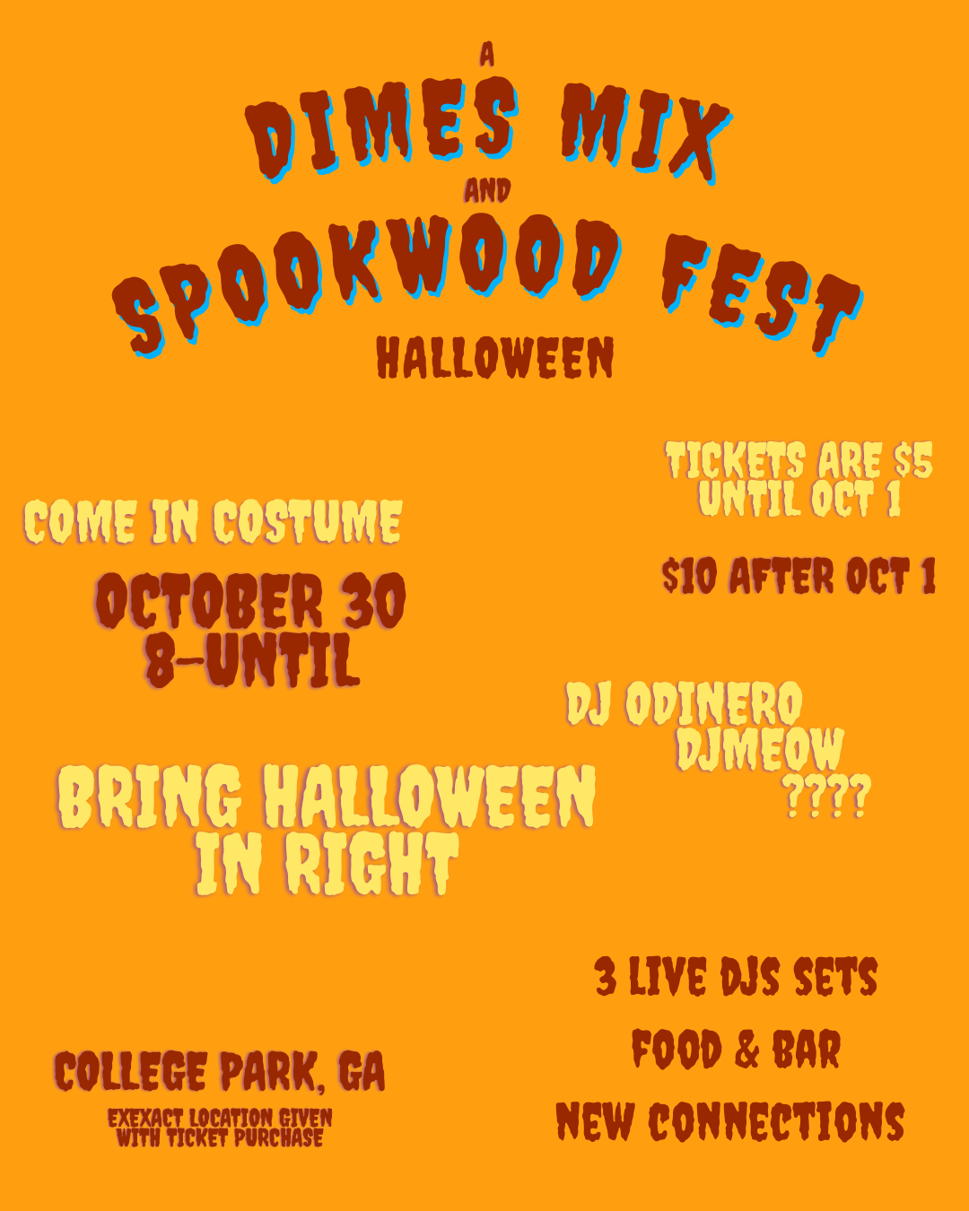 Dimes Mix X Spookwood Fest