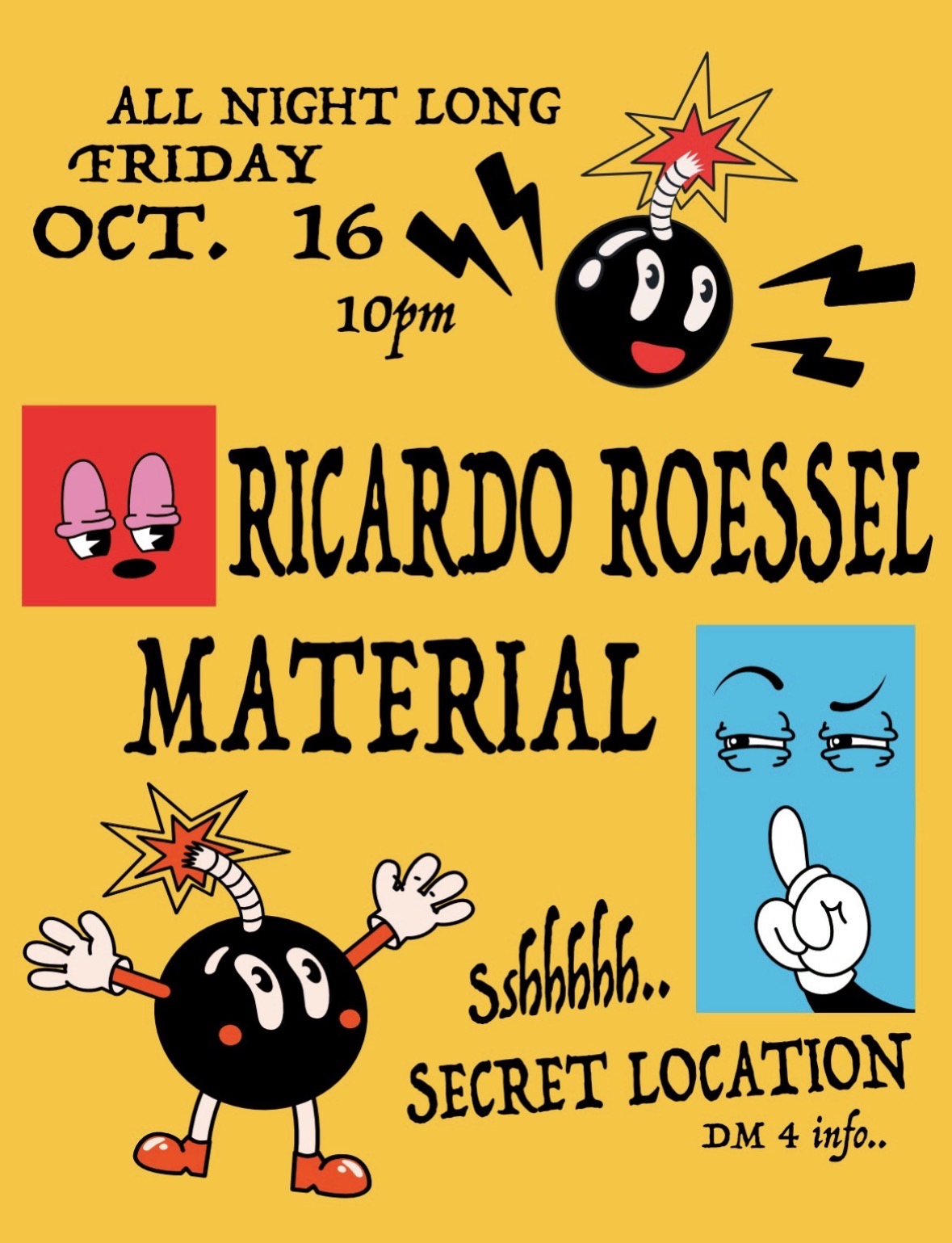 Ricardo Roessel & Material / ALL NIGHT LONG