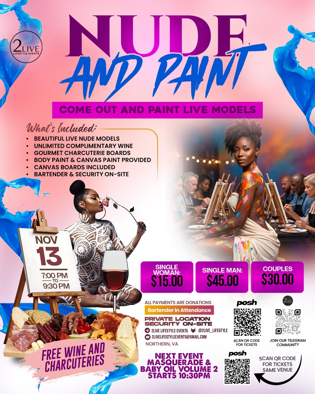 NUDE & PAINT | NORTHERN, VA | 11/13