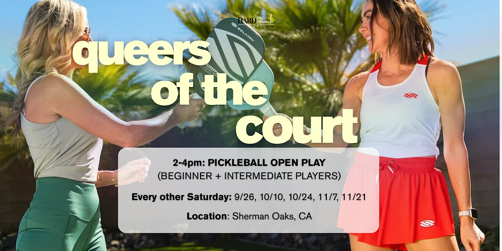 Queers of the Court Pickleball Open Play