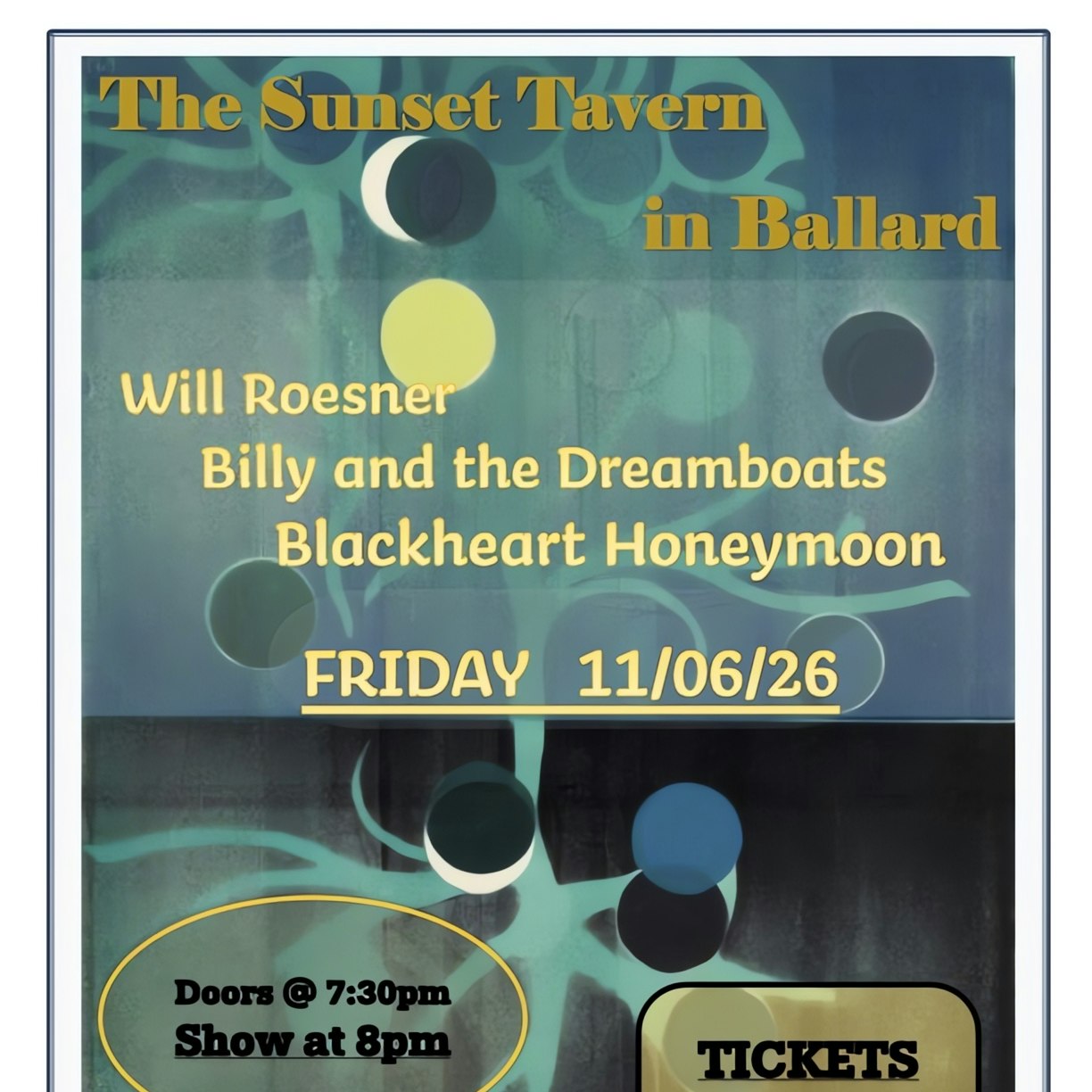 Blackheart Honeymoon, Billy and the Dreamboats, Will Roesner