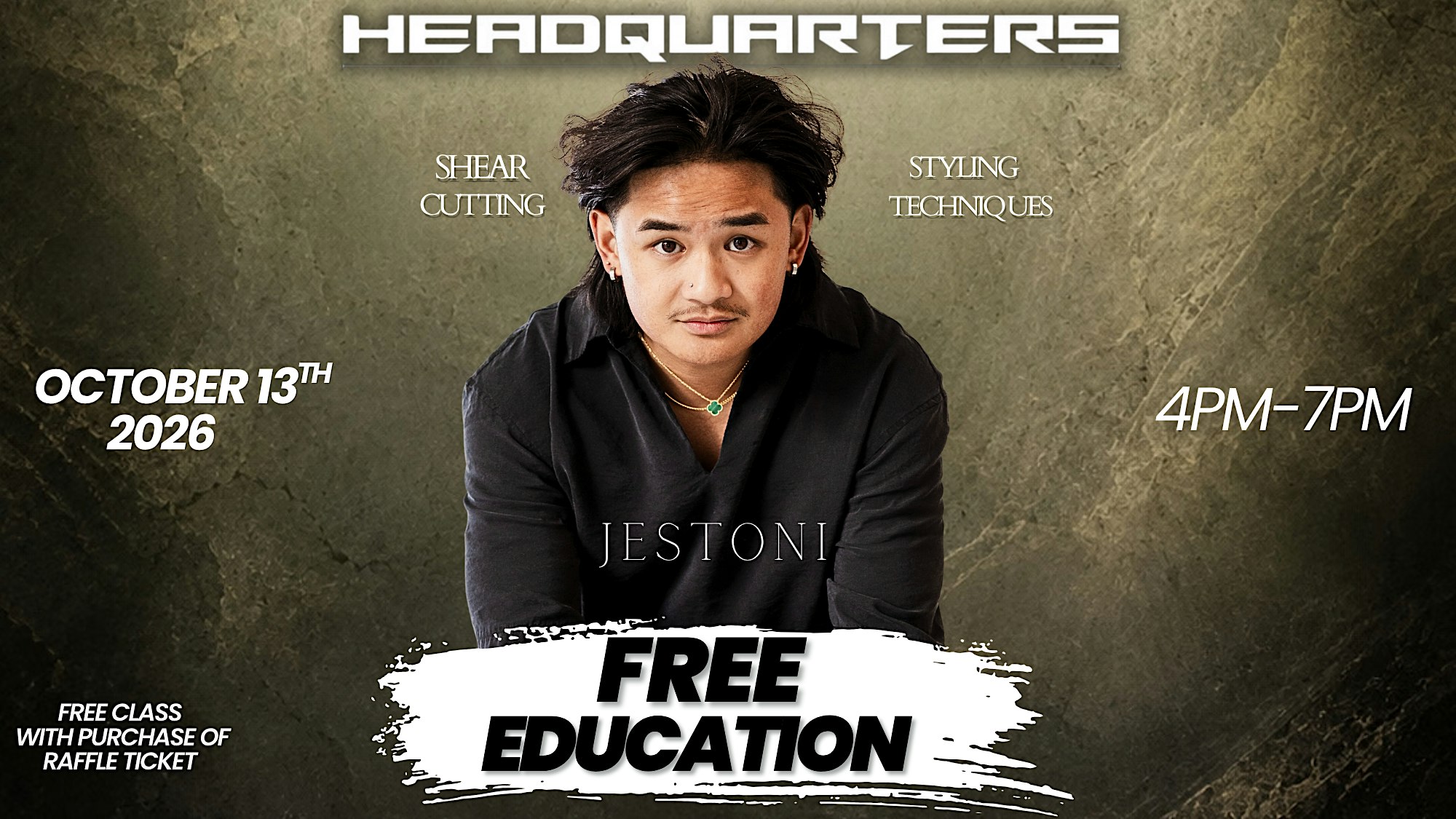 FREE EDUCATION : SHEAR CUTTING & STYLING