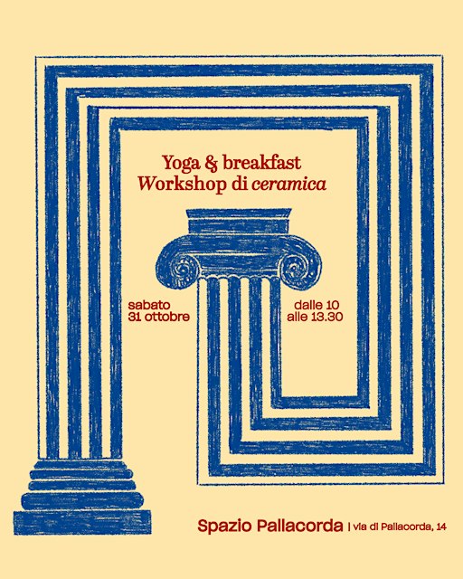YOGA & BREAKFAST, WORKSHOP DI CERAMICA