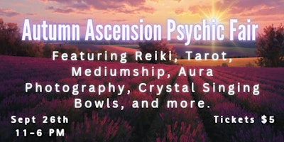 Autumn Ascension Psychic Fair | Ferndale MI