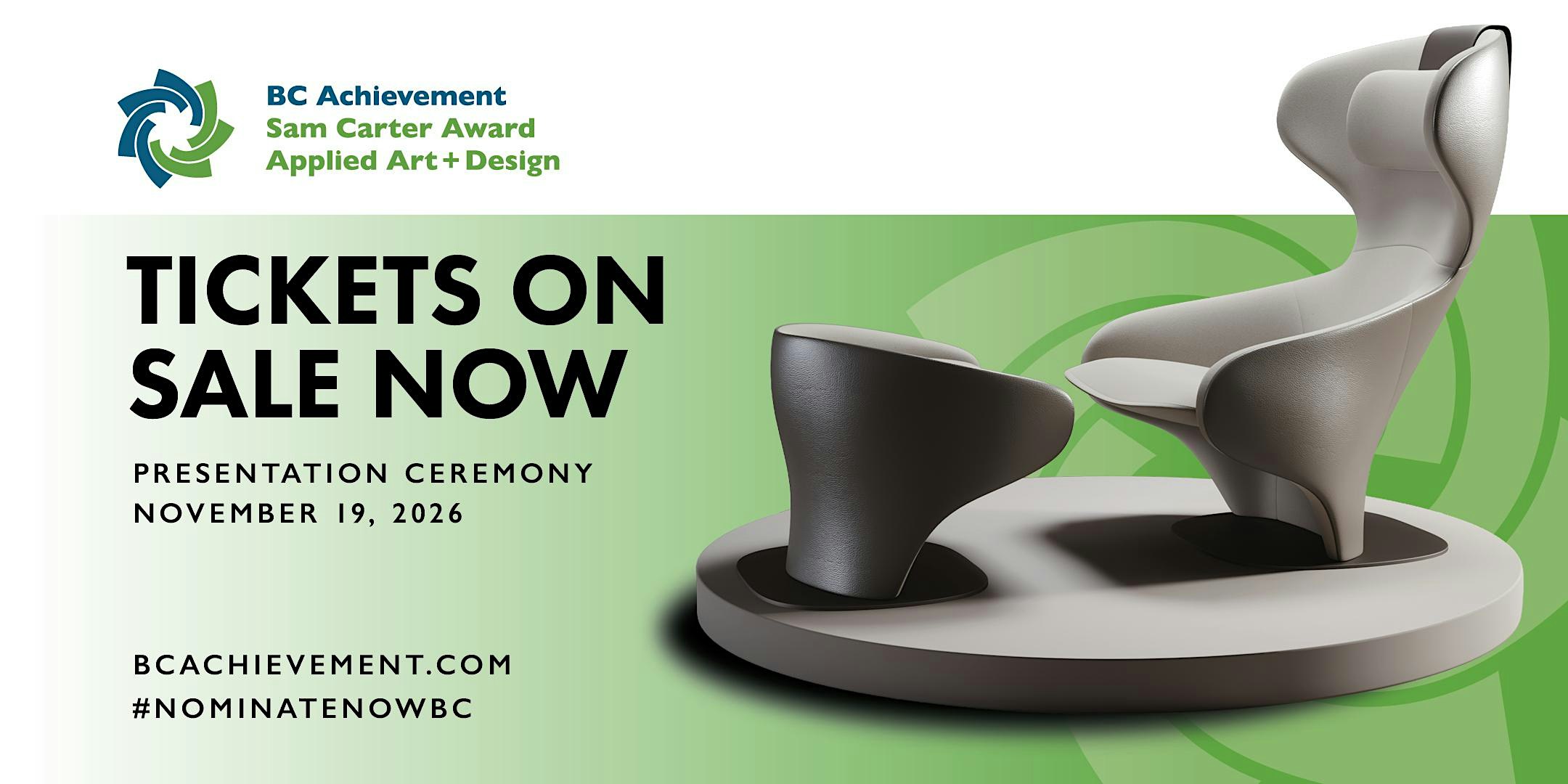 2026 Sam Carter Award in Applied Art + Design Presentation Ceremony