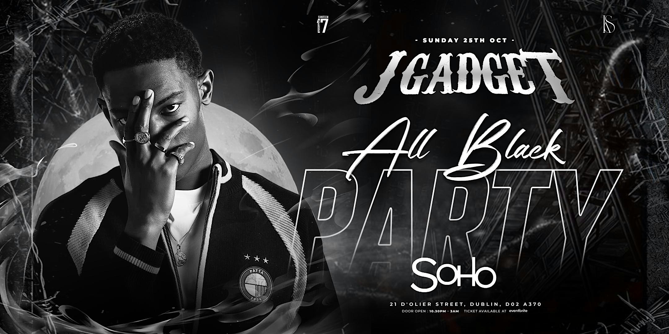 ALL BLACK PARTY 2026: JGADGET