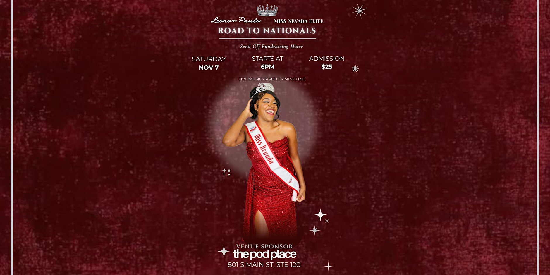 Leonor Presents: Road To Nationals Fundraising Mixer