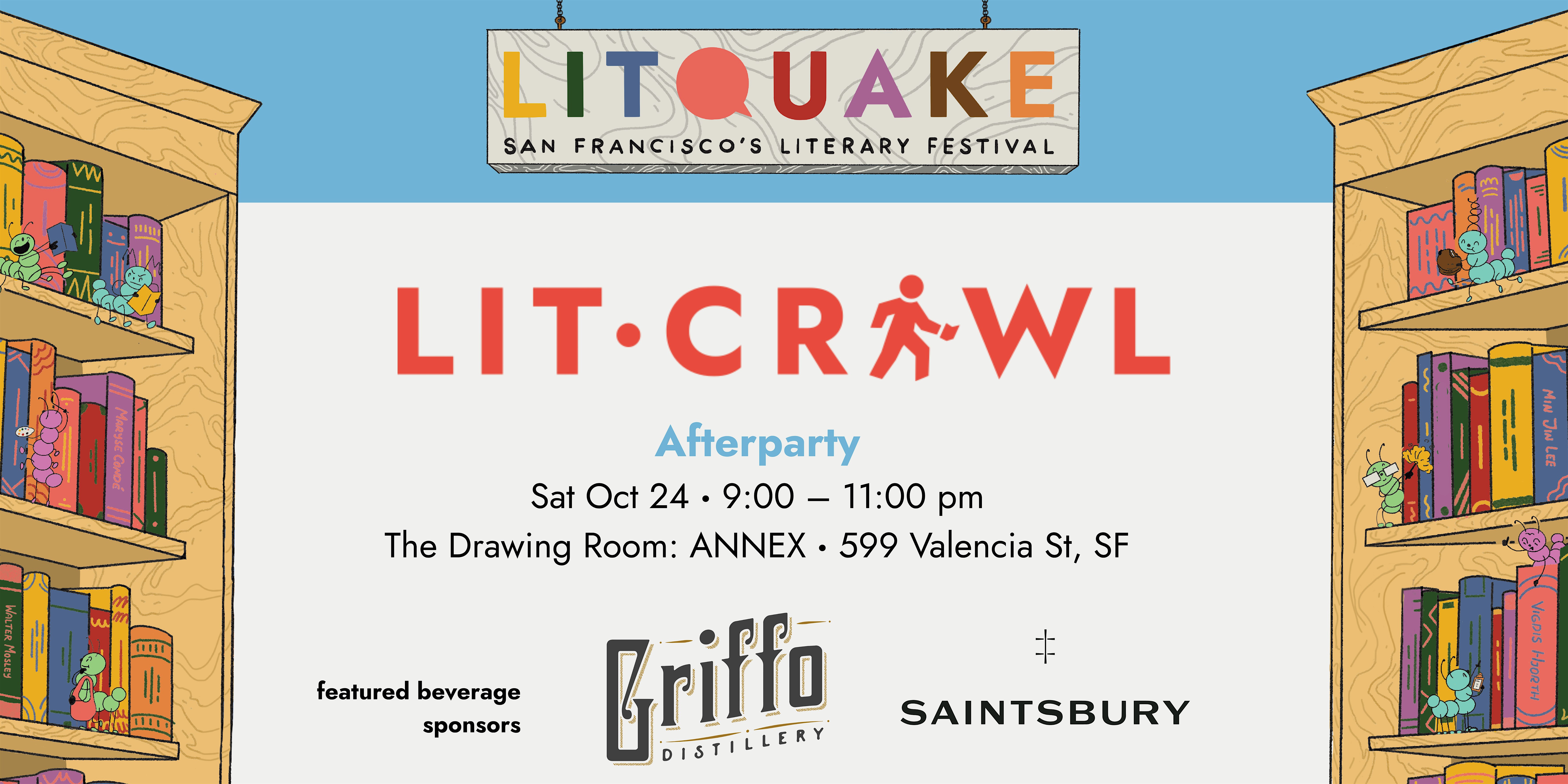 Lit Crawl Afterparty