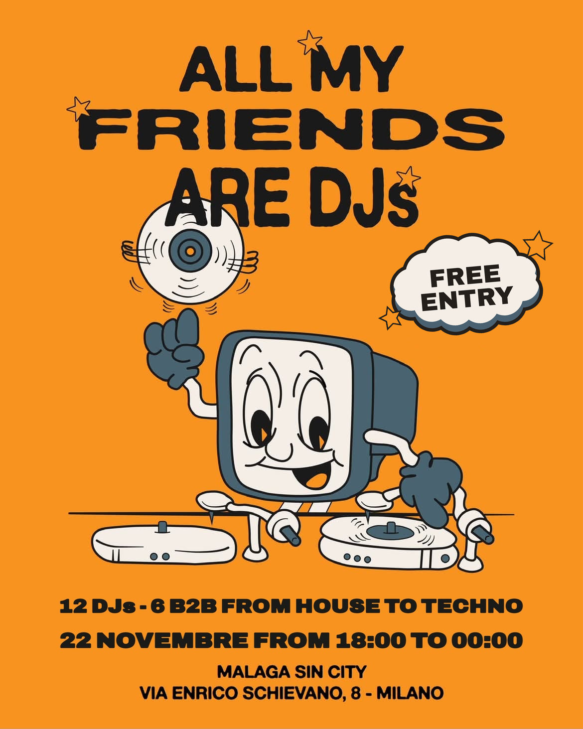 ALL MY FRIENDS ARE DJS