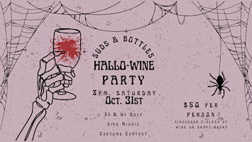 Adults Only Hallo-Wine Party