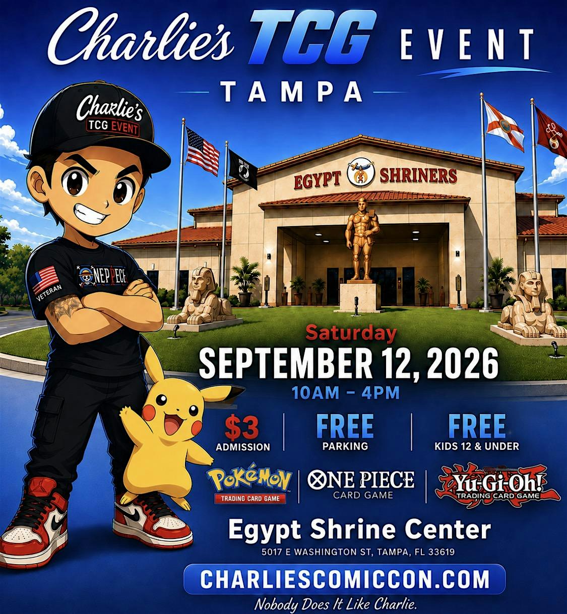 Charlie’s TCG Con/Event Tampa