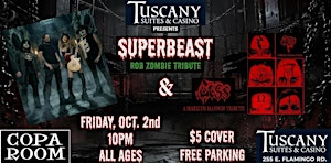 Superbeast (Rob Zombie Tribute) and ACSS (Marilyn Manson Tribute)