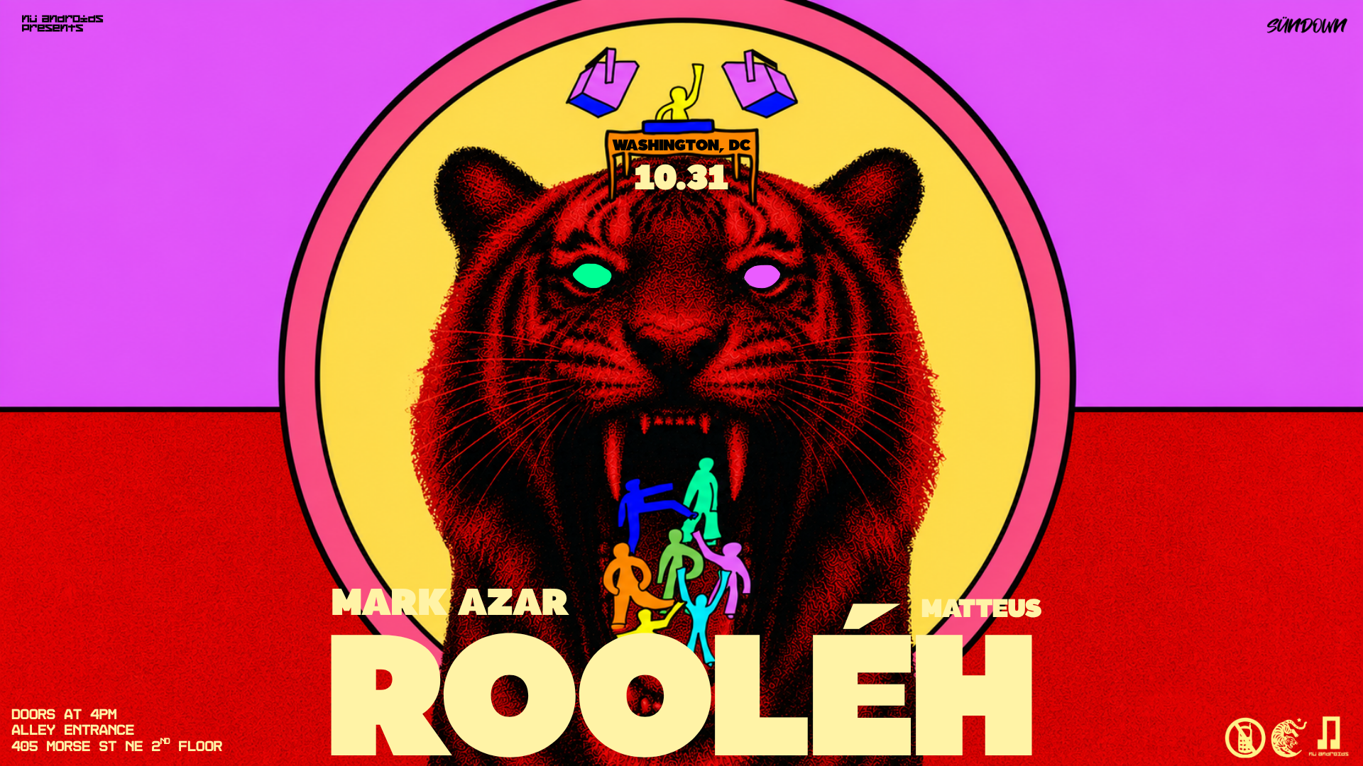 Nü Androids presents SünDown: Rooléh