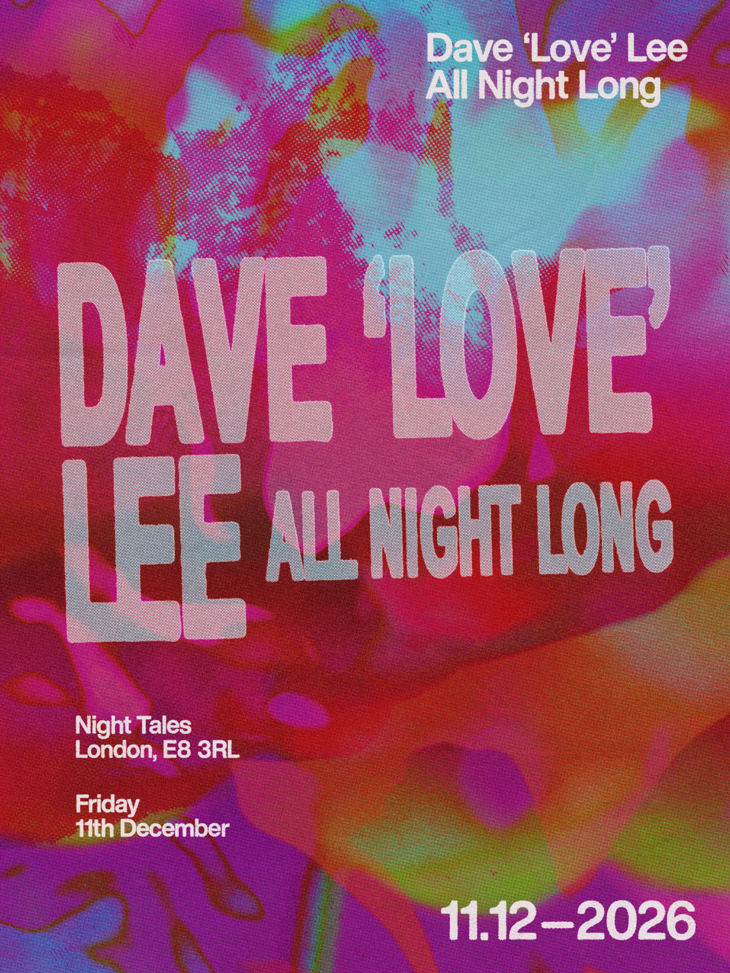 Night Tales: Dave Lee [All Night Long] (FKA Joey Negro)