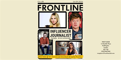 Panel Discussion: Influencer Journalists
