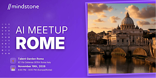 Mindstone AI meetup Rome: ButterflAI Effect