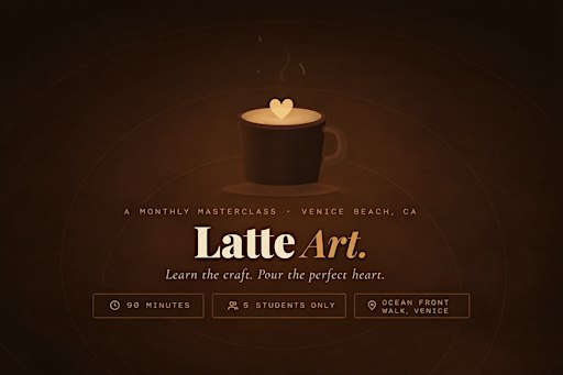 Latte Art. Learn the craft.
