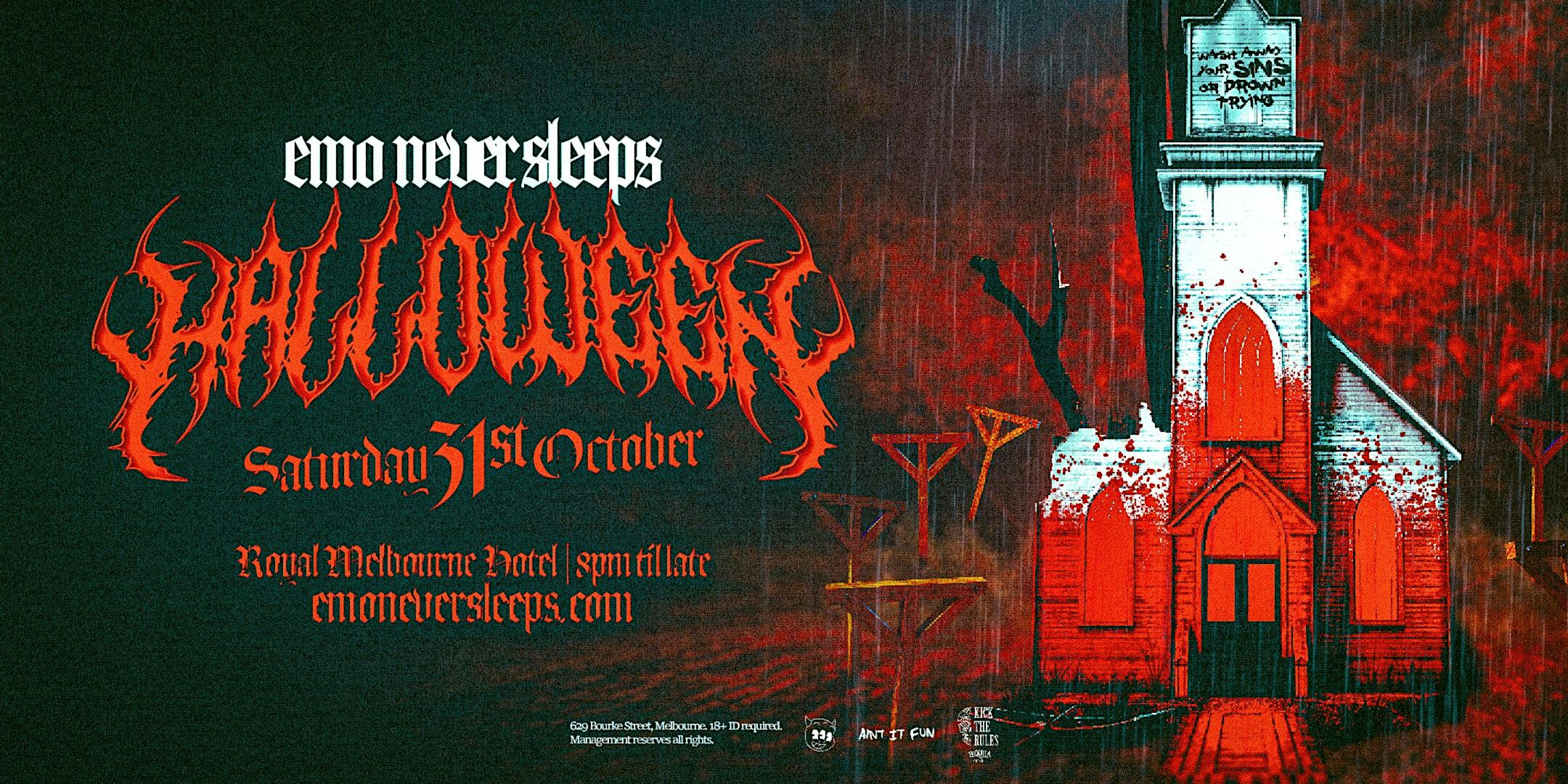 EMO NEVER SLEEPS | HALLOWEEN 2026