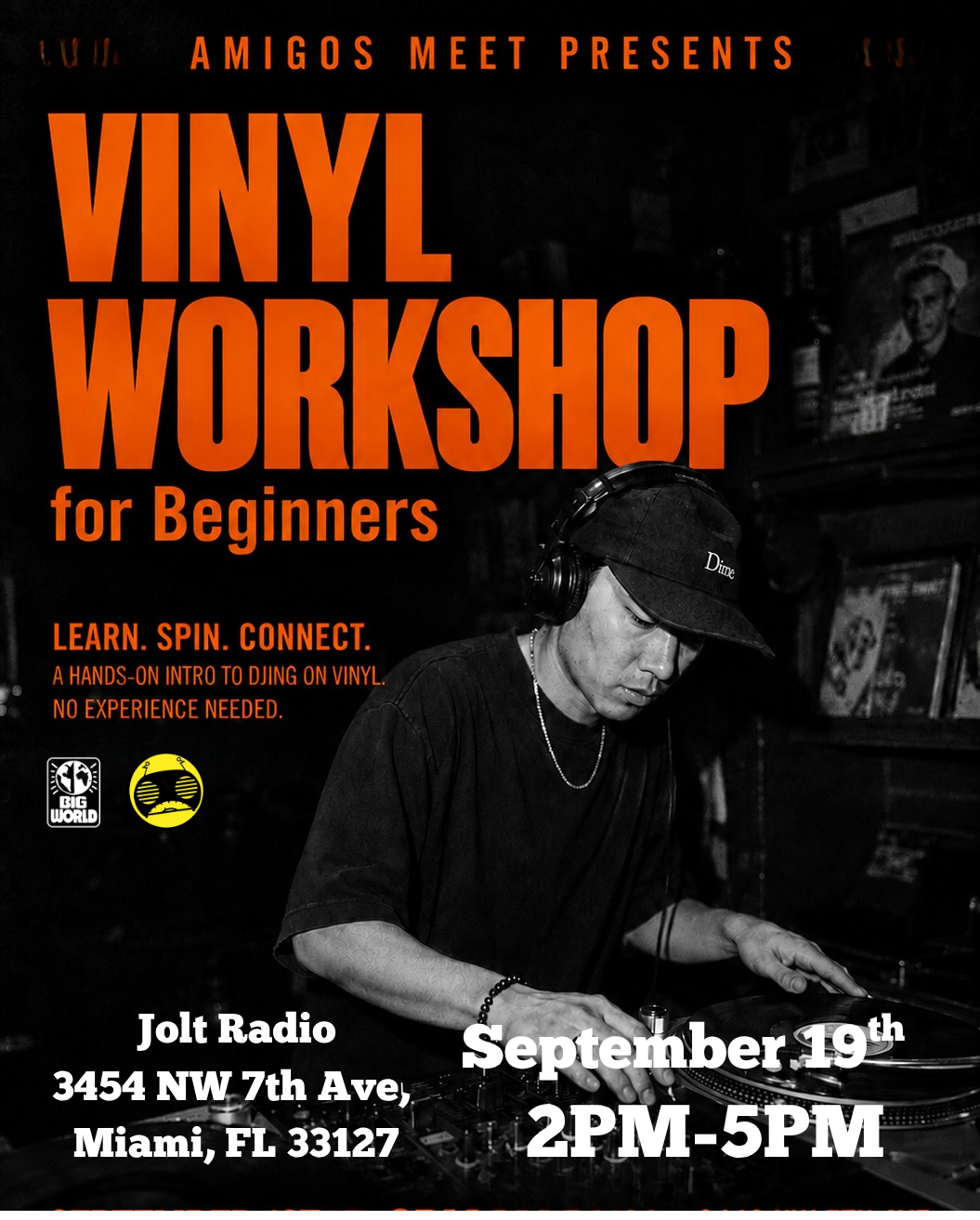 DJ Vinyl Workshop for beginners
