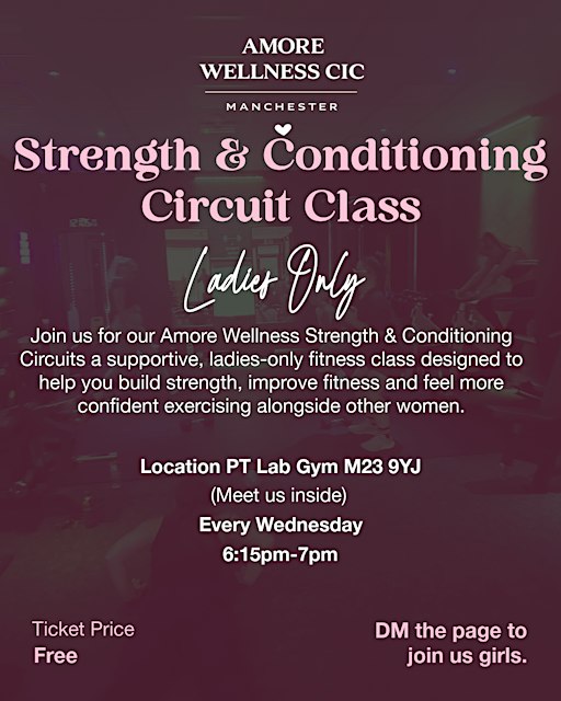 Amore Wellness strength and conditioning circuit