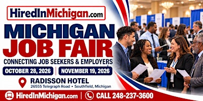 Detroit Job Fair November 19, 2026