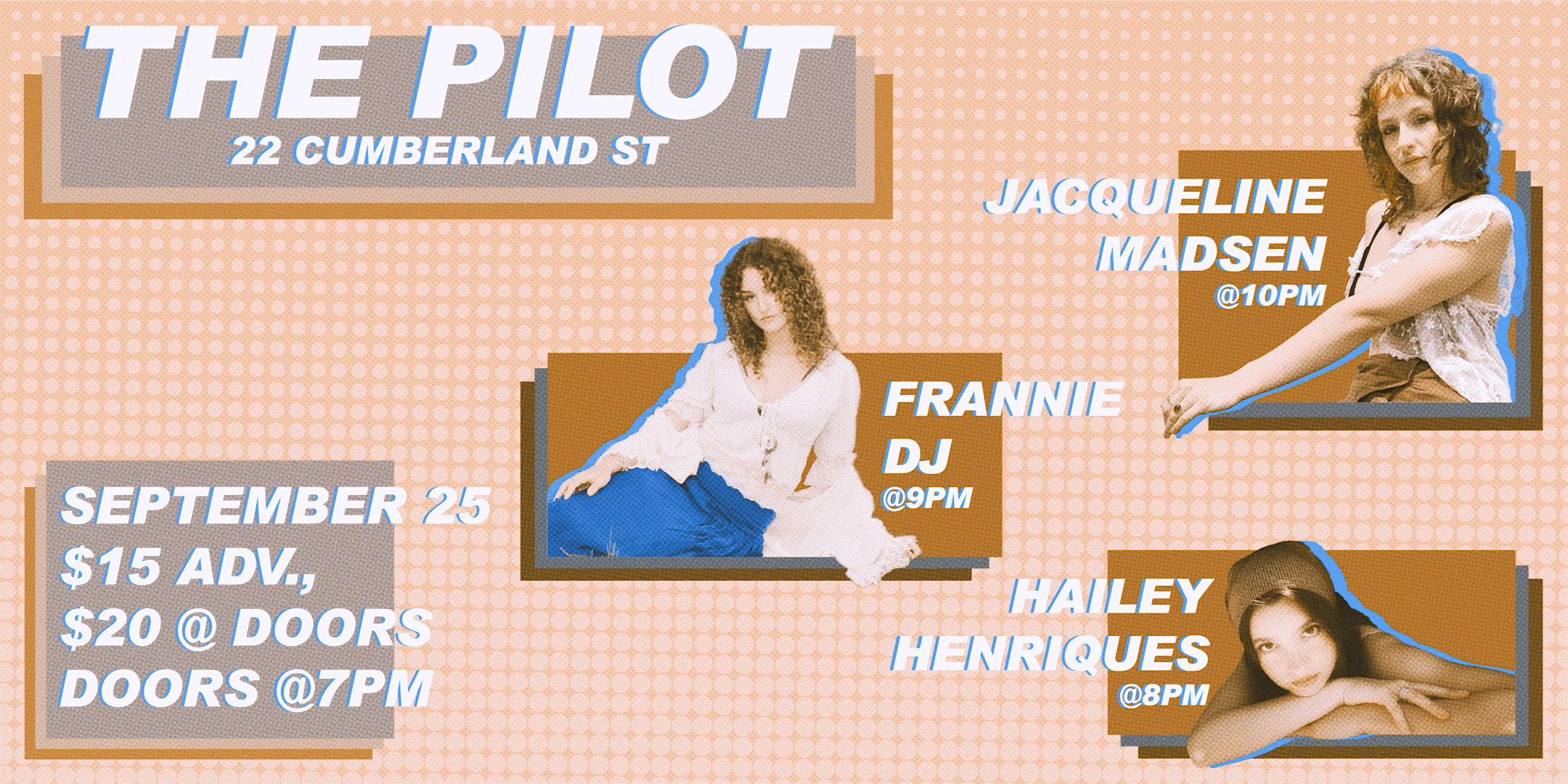Jacqueline Madsen with Frannie DJ & Hailey Henriques