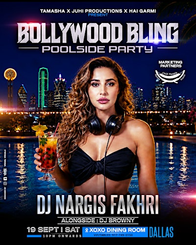 DJ NARGIS FAKHRI LIVE IN DALLAS @ XOXO