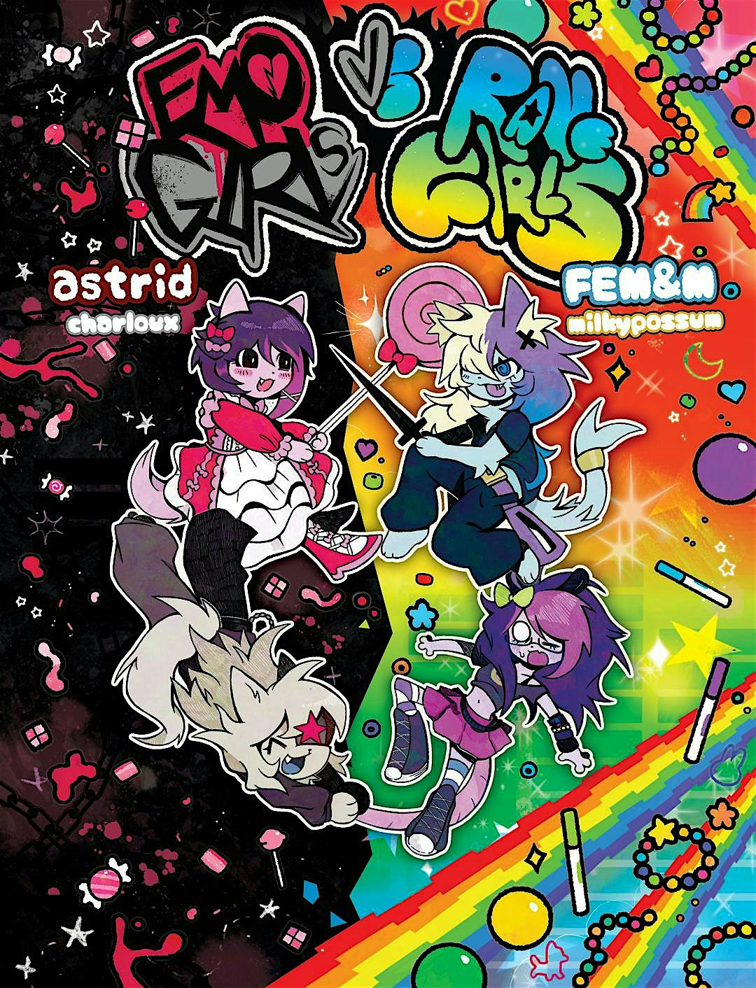FEM&M x ASTRID - EMO GIRLS vs RAVE GIRLS
