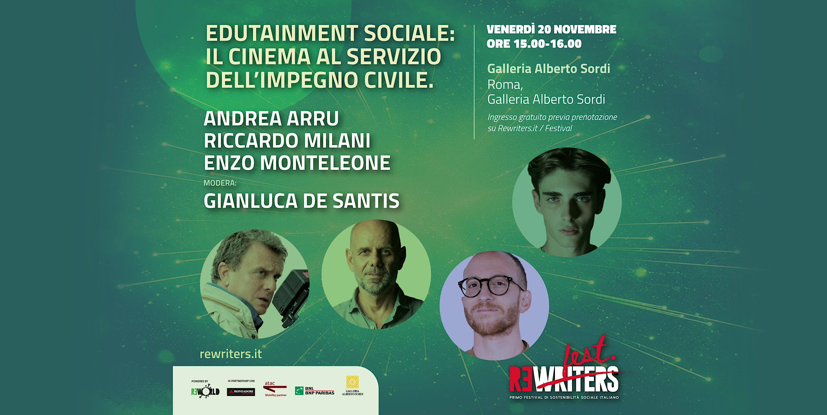 EDUTAINMENT SOCIALE: IL CINEMA AL SERVIZIO DELL'IMPEGNO CIVILE