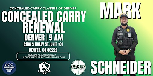 Colorado Concealed Carry (CCW) Class – Renewal Applicants | Denver, CO