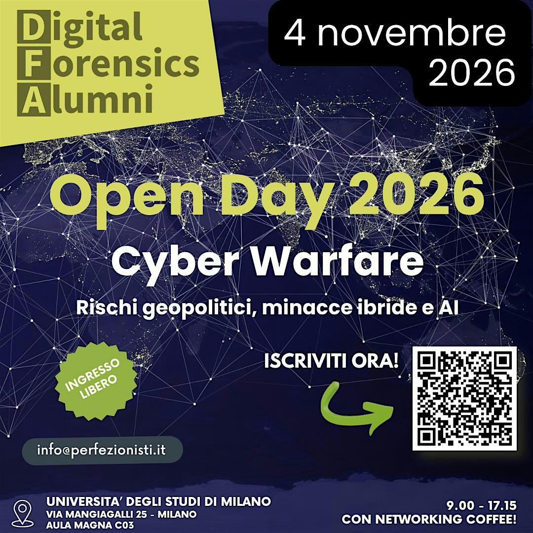 DFA Open Day 2026: Cyber Warfare